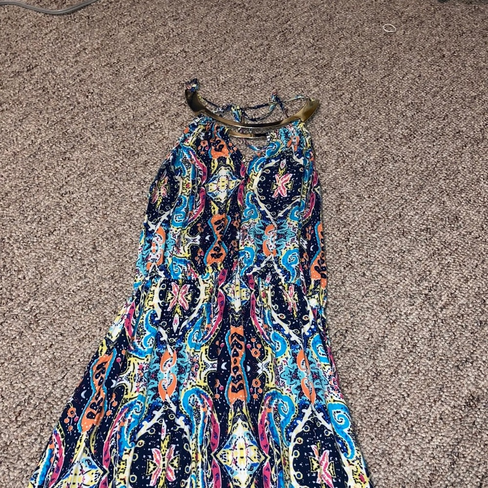👗🌈BEAUTIFUL Vacation multi-colored Maxi Dress